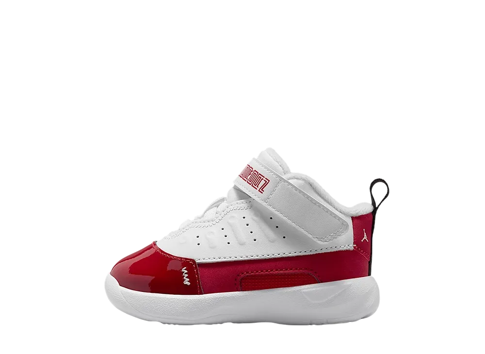 Nike TD Jordan Max Aura 7 "White/Gym Red/Black/White"