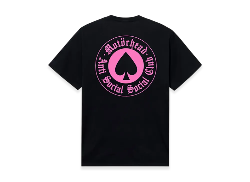 ANTI SOCIAL SOCIAL CLUB OSMIUM x Motorhead Aces Forever Tee "Black"