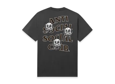 ANTI SOCIAL SOCIAL CLUB OSMIUM x Motorhead Motor Games Tee "Charcoal"