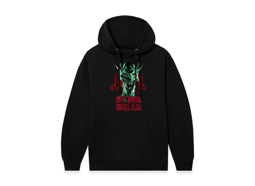 ANTI SOCIAL SOCIAL CLUB OSMIUM x Slayer Evil Club Hoodie "Black"