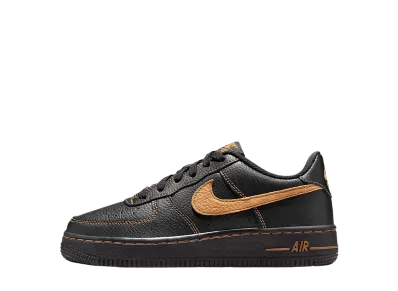 Nike GS Air Force 1 LV8 "Black/Desert Ochre"