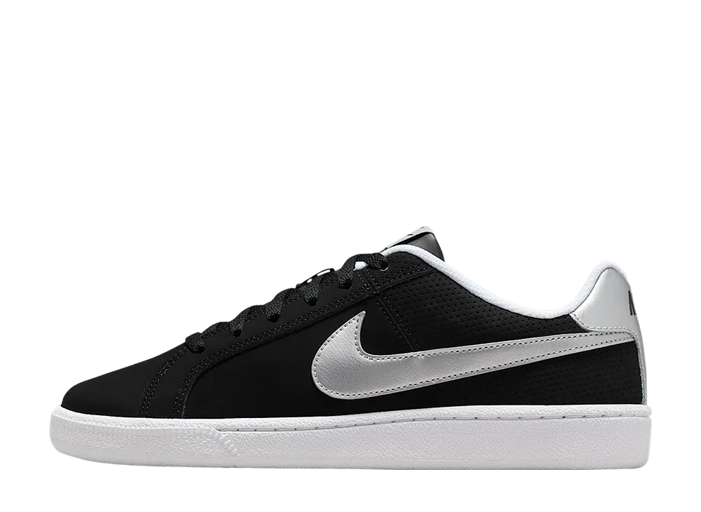 ナイキ ウィメンズ コートロイヤル "ブラック/ホワイト/メタリックシルバー"