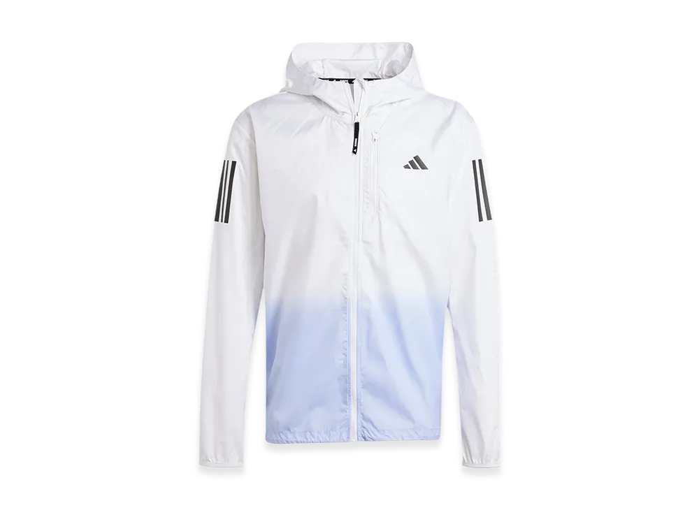 adidas Own The Run Colorblock Jacket "White/Violet Tone"