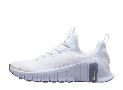 Nike Women's Free Metcon 6 "White/Half Blue/Metallic Silver"