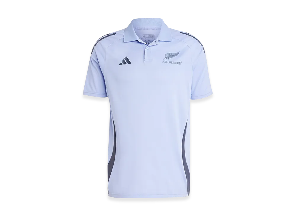 adidas All Blacks Rugby Short-Sleeve Polo Shirt "Blue Spark/Shadow Navy"