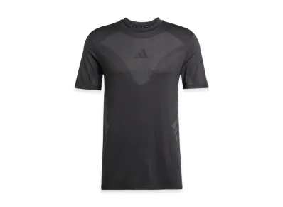adidas Seamless Short-Sleeve T-Shirt "Black/Grey Six"