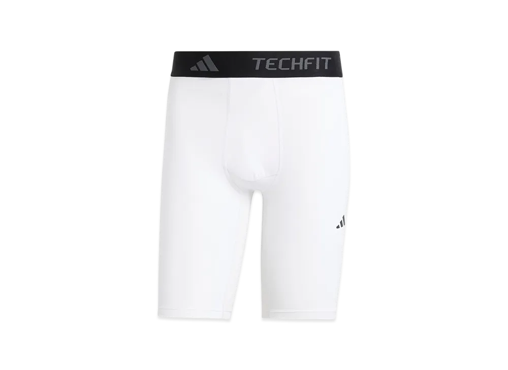 adidas Techfit Compression Training Short Tights "White"