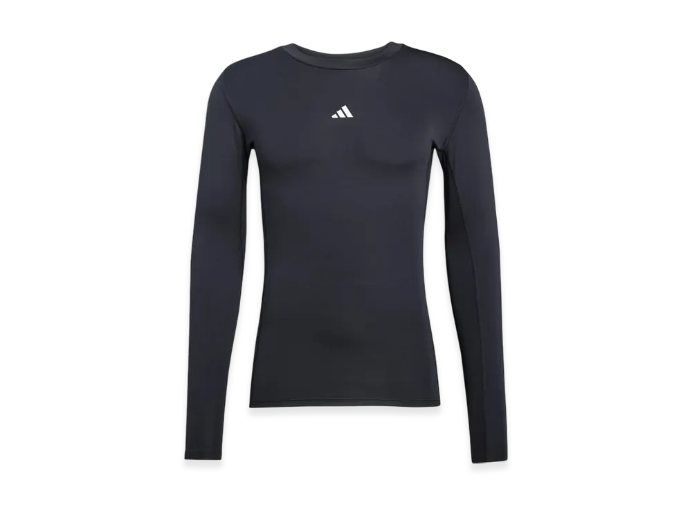 adidas Techfit Long-Sleeve T-Shirt "Black"