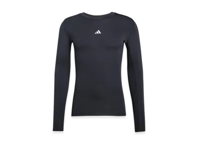 adidas Techfit Long-Sleeve T-Shirt "Black"