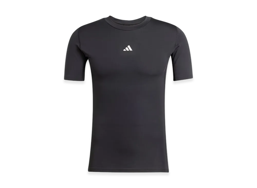 adidas Techfit Short-Sleeve T-Shirt "Black"