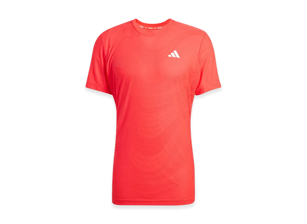 adidas Tennis Pro Climacool+ Freelift Short-Sleeve T-Shirt "Semi Lucid Red"