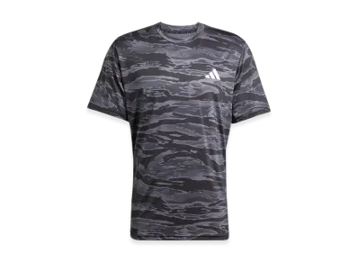 adidas Train Essentials Camo AOP Short-Sleeve T-Shirt "Black/Grey Five"