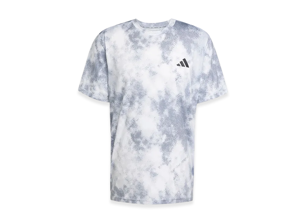 adidas Train Essentials Seasonal All-Over Print T-Shirt "Halo Silver"