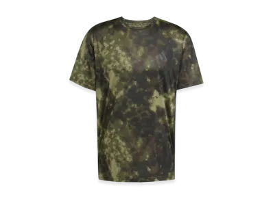 adidas Train Essentials Seasonal All-Over Print T-Shirt "Olive Strata"