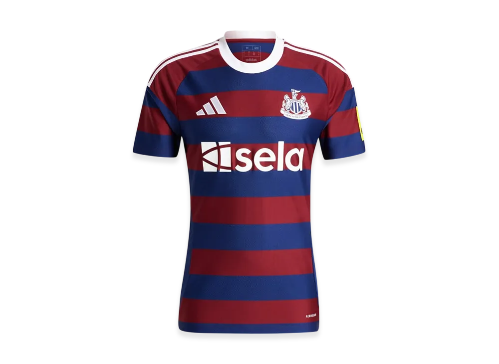 adidas Newcastle United FC 24/25 Away Jersey "Team Coll Burgundy 2/Night Sky/White"