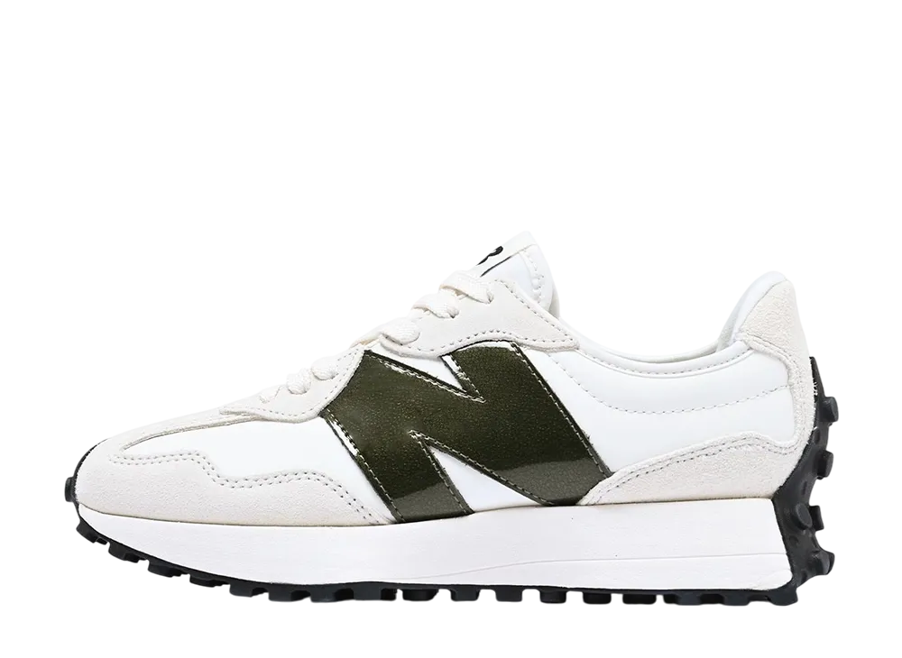 ニューバランス ウィメンズ 327 "ホワイト/カーキ"