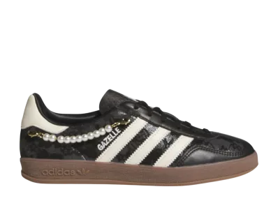 adidas Women's Gazelle Indoor "Core Black/Cream White"