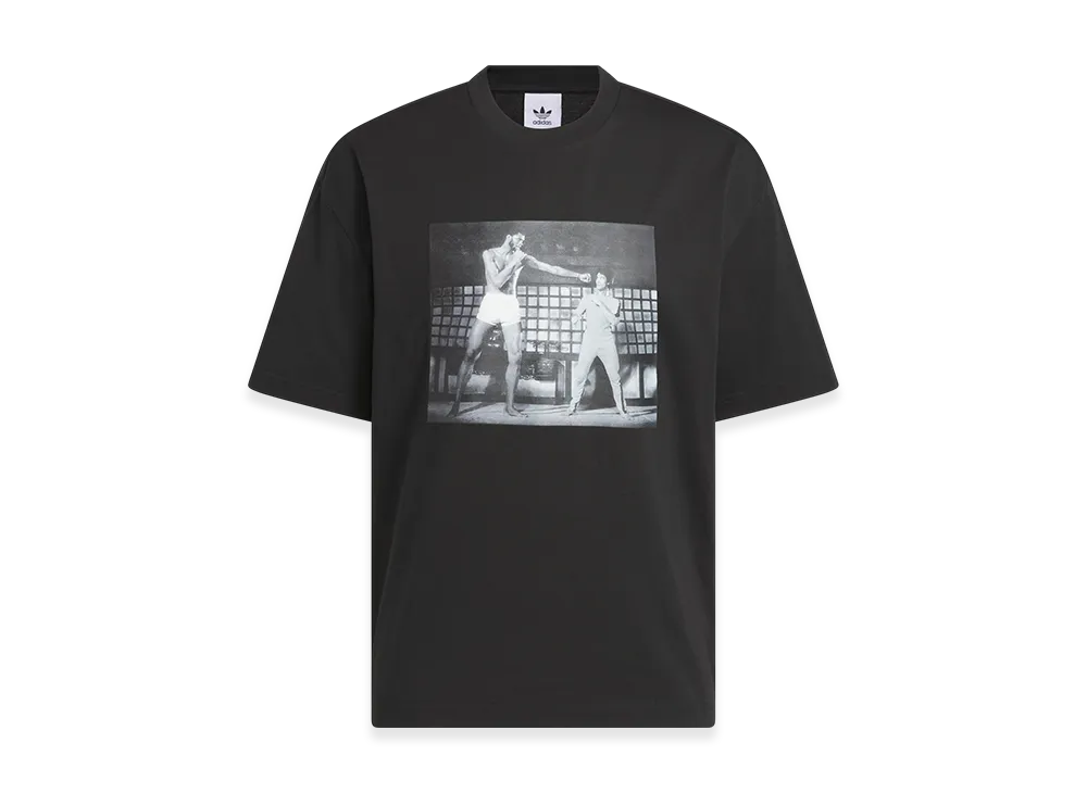アディダス x ブルースリー キック Tシャツ "ブラック"