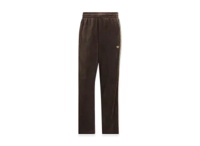 adidas Firebird Velour Track Pant "Dark Brown"