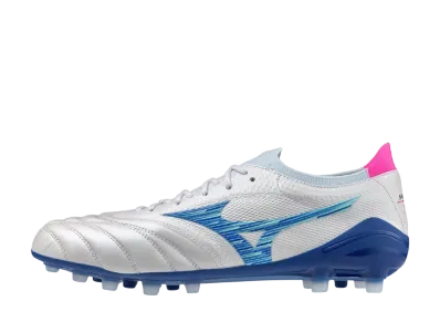 ミズノ モレリアネオ4 ベータ ジャパン AG "スーパーホワイトパール/ターコイズ"