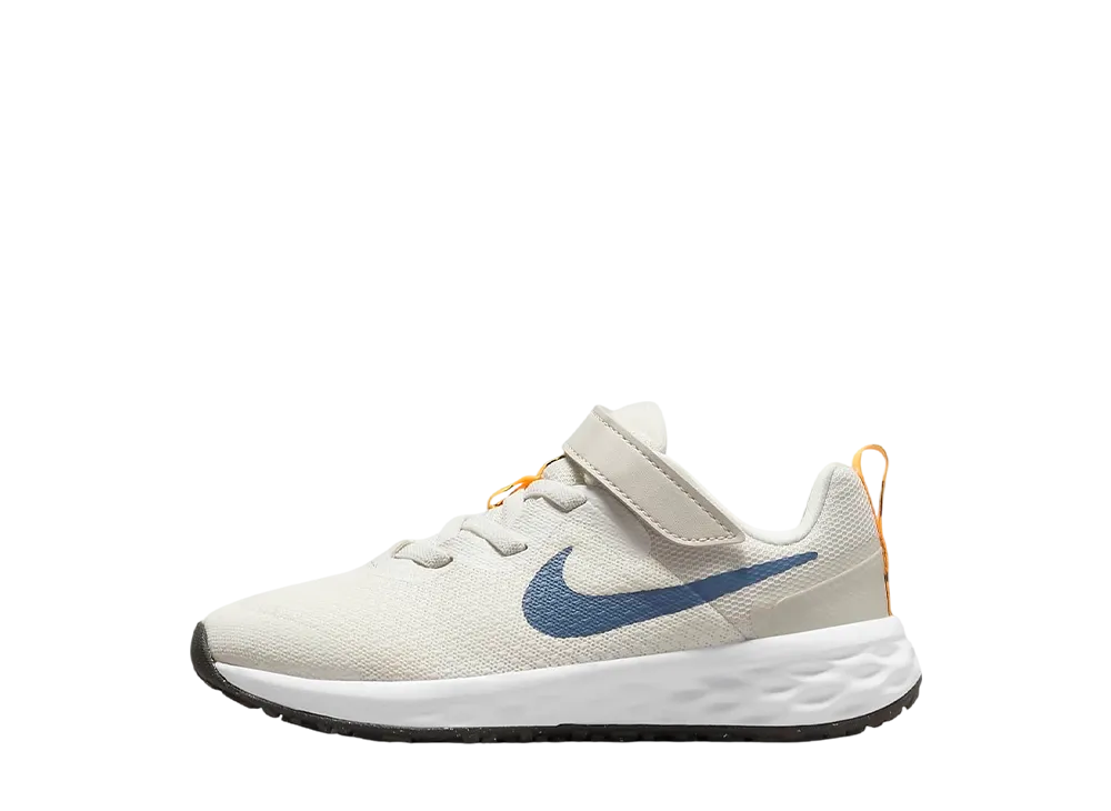 ナイキ PS レボリューション6 "サミットホワイト/ライトボーン/ブルーライトニング/ディフューズブルー" (キッズ)