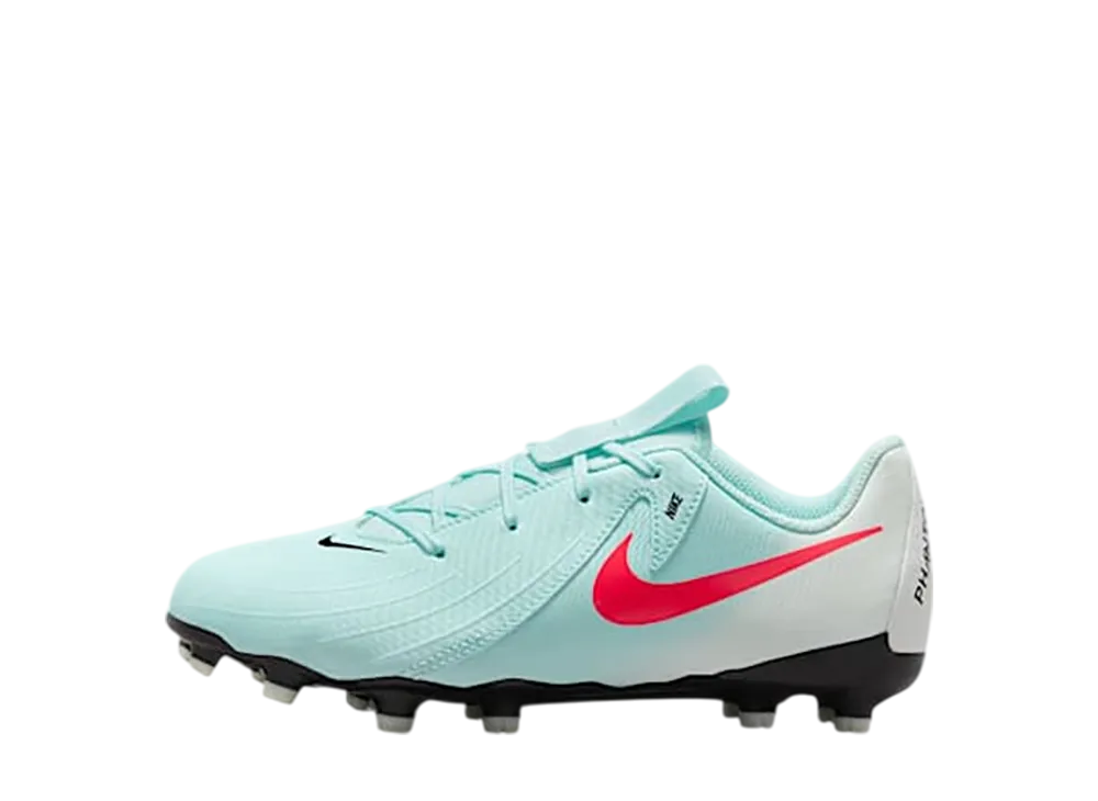 ナイキ GS ジュニア ファントム GX2 アカデミー "ミント/オフノワール/アトミックレッド" (キッズ)