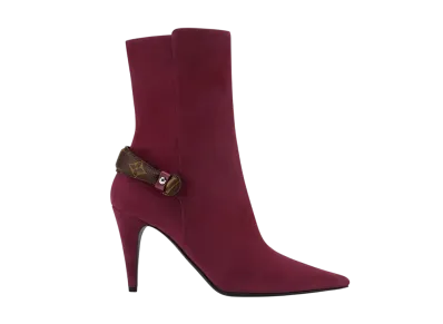Louis Vuitton Women's Legacy Ankle Boot "Bordeaux Red"