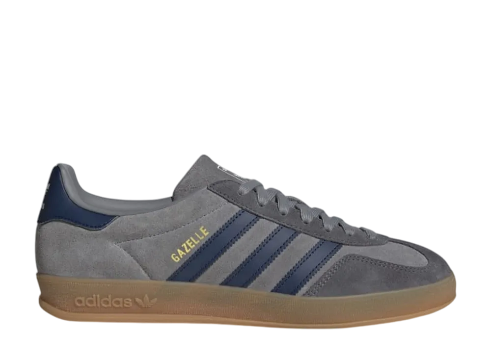 アディダスオリジナルス ガゼル インドア "グレー/ナイトインディゴ/グレーファイブ"