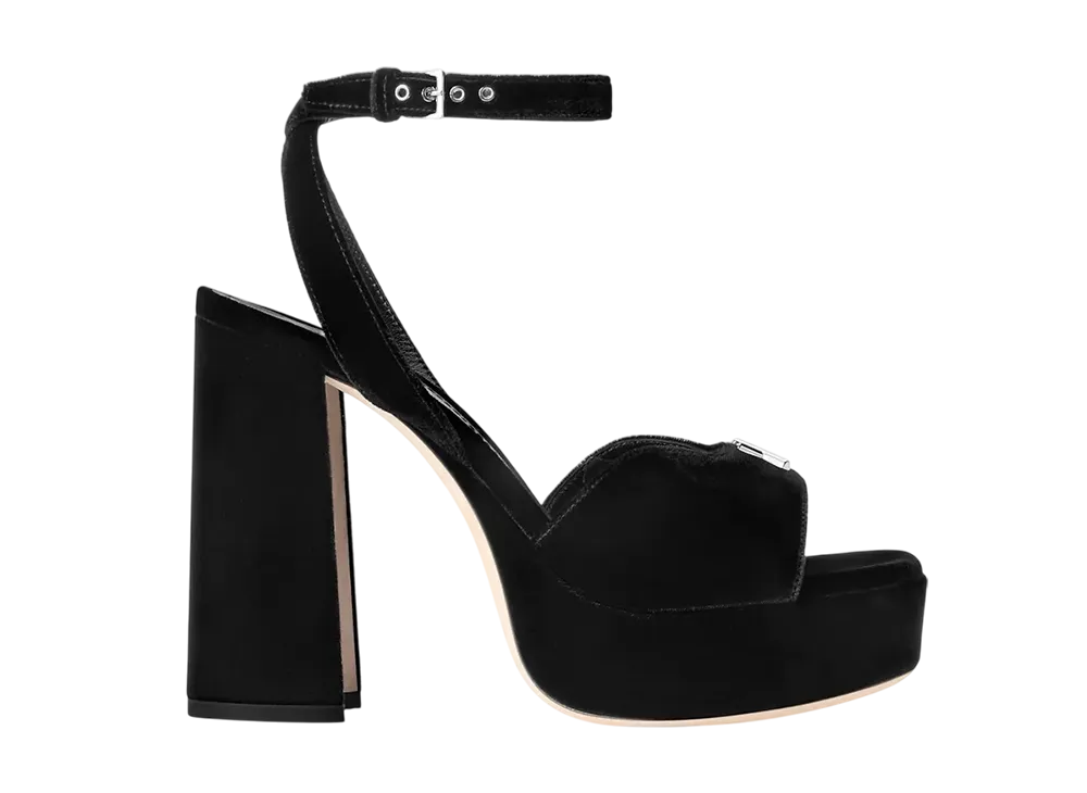 ルイヴィトン ウィメンズ スウィング サンダル "ブラック"