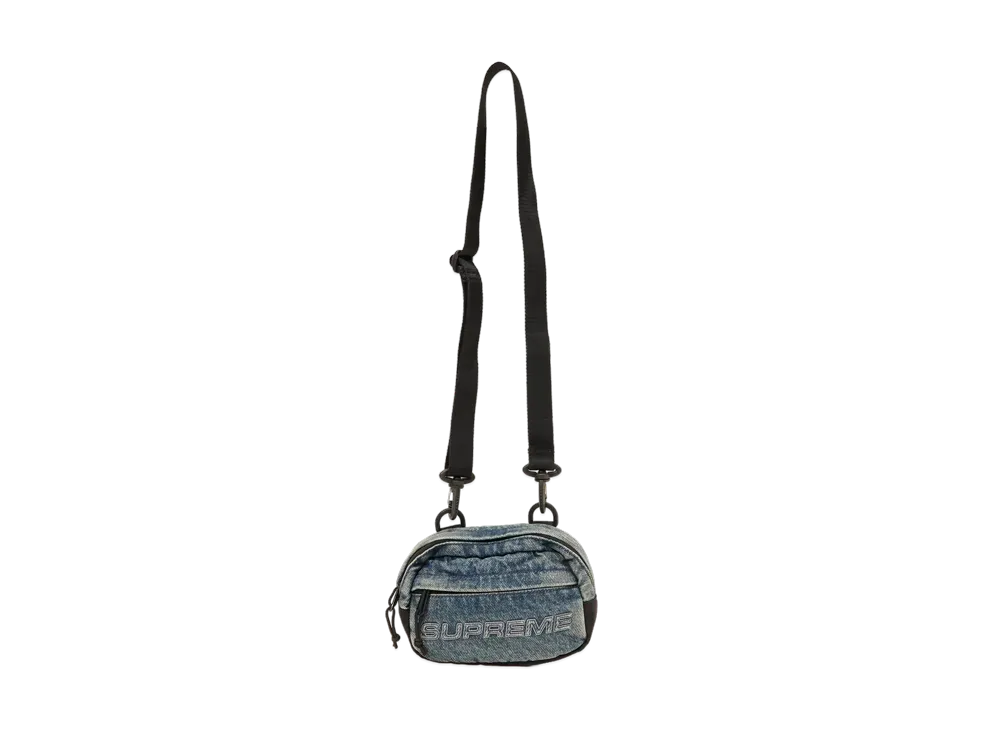 Supreme Denim Mini Shoulder Bag "Washed Indigo"