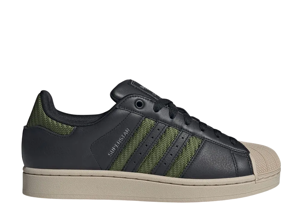 adidas Superstar 2 "Core Black/Tech Olive/Wonder Beige"