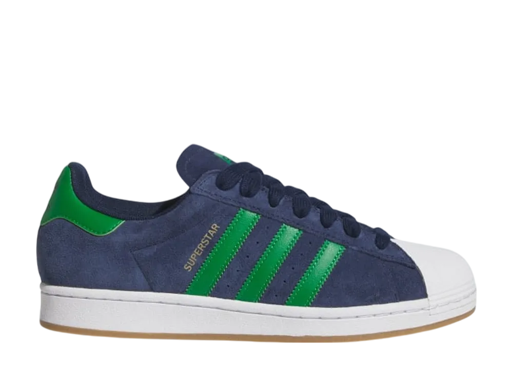 adidas Superstar "Collegiate Navy/Green/Cloud White"