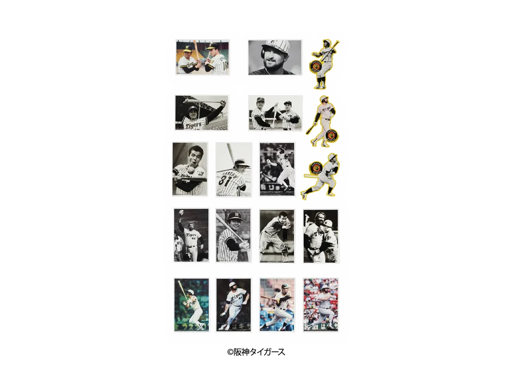阪神タイガース90周年記念 \ SANKEI SPORTS TIGERS LEGENDS Sticker Set "MULTI"