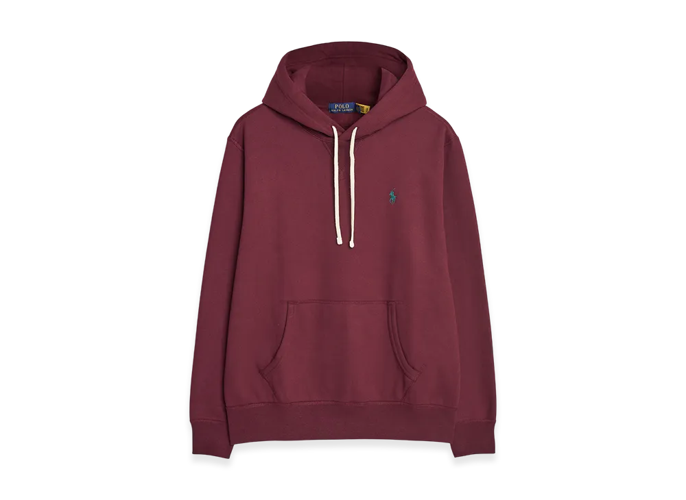 Polo Ralph Lauren Fleece Pull Over Hood Parka "Burgundy"