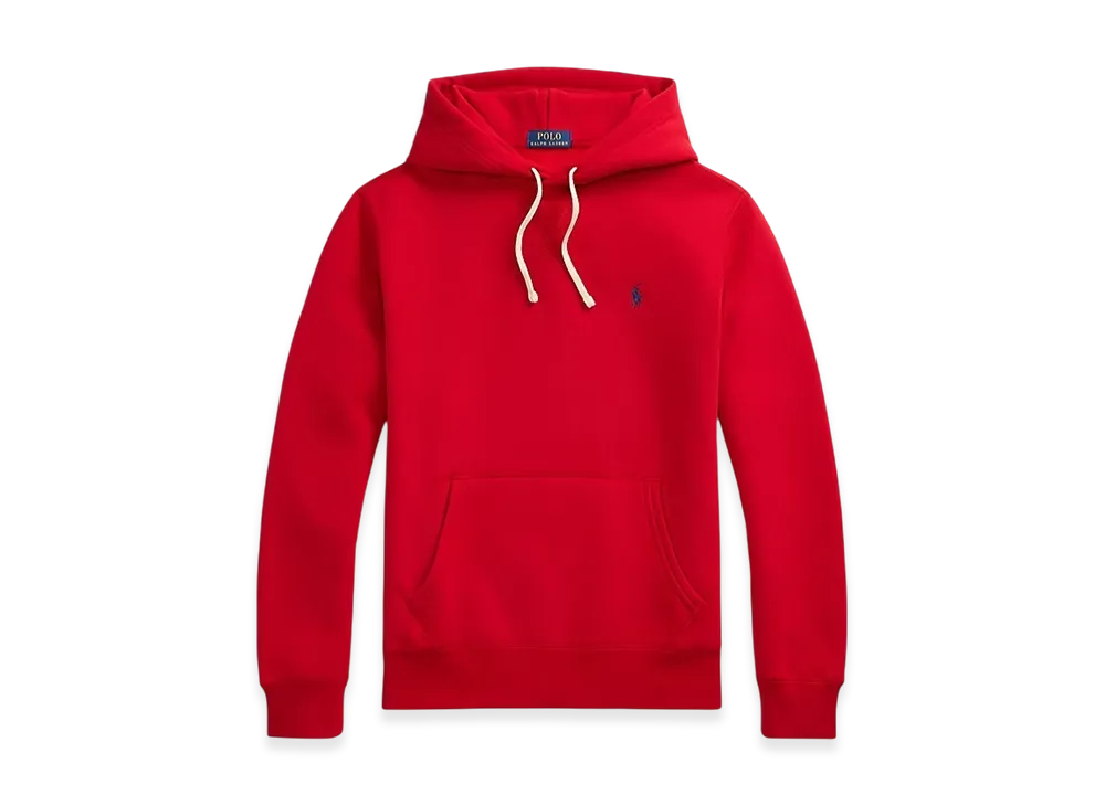 Polo Ralph Lauren Fleece Pull Over Hood Parka "Red"