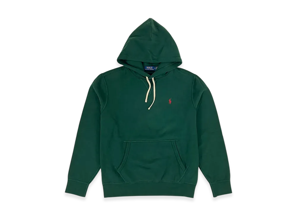 Polo Ralph Lauren Fleece Pull Over Hood Parka "Green"