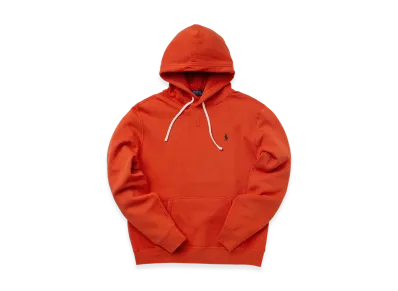 Polo Ralph Lauren Fleece Pull Over Hood Parka "Orange"