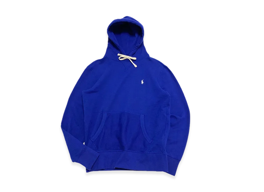 Polo Ralph Lauren Fleece Pull Over Hood Parka "Blue"