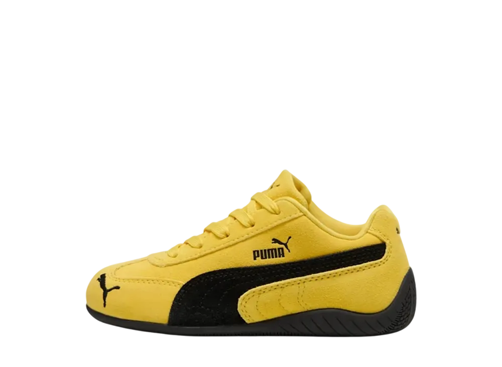 プーマ PS スピードキャット "ペレイエロー/プーマブラック" (キッズ)