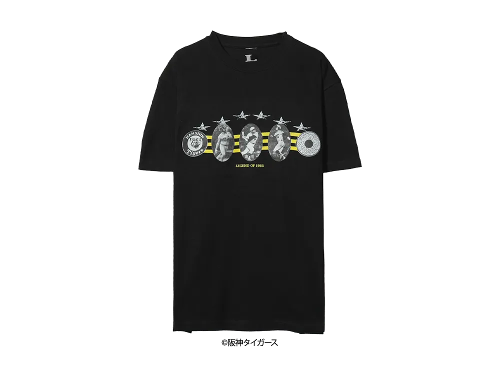 ボヤージュキッズ レジェンド オブ 1985 Tシャツ "スター" バイ フィールザレイン "ブラック"