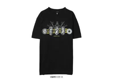 阪神タイガース90周年記念 \ VOYAGE KIDS LEGEND OF 1985 TEE "KAMINARI" by feel the rain "BLACK"