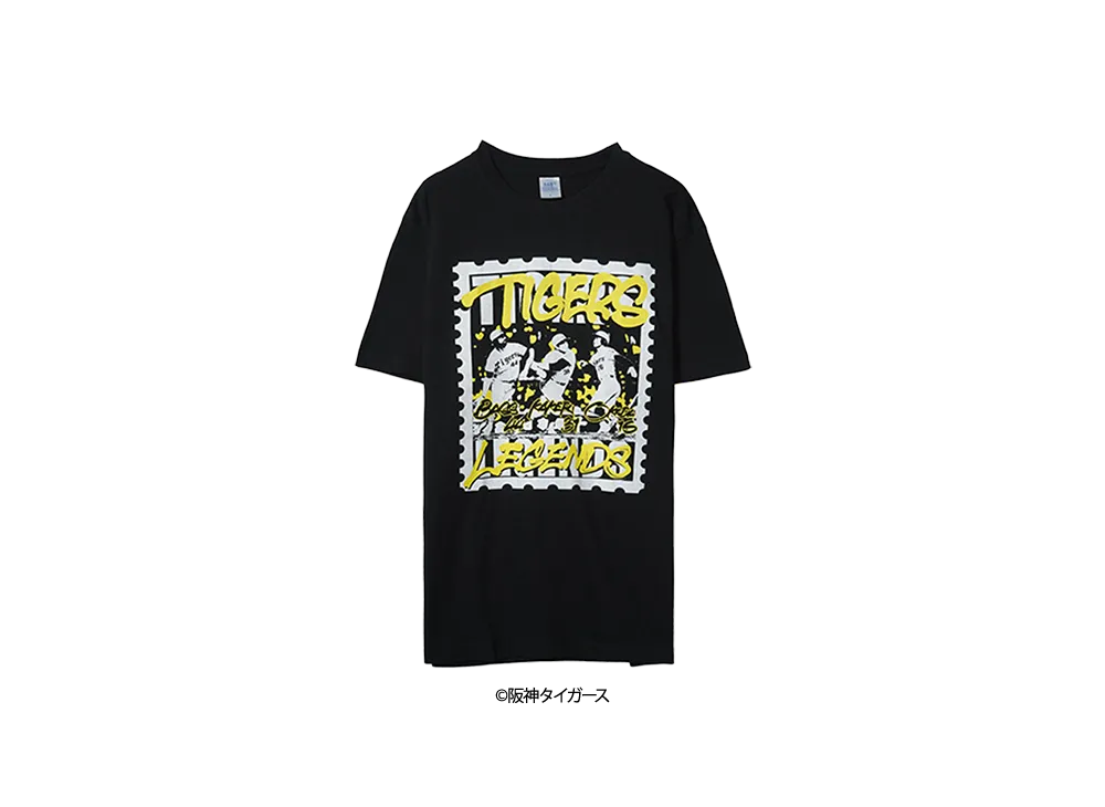 ボヤージュキッズ 阪神タイガースレジェンズTシャツ バイ ボヤージュキッズ "ブラック"