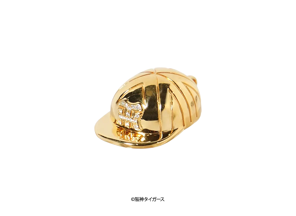 阪神タイガース90周年記念 \ CORE JEWELS Hanshin Tigers 90th Anniversary Collaboration Helmet K18YG Ver. Top Only "YELLOW GOLD"