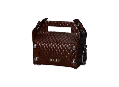 MASU Leather Cake Bag "Brown"