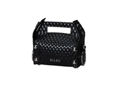 MASU Leather Cake Bag "Black"