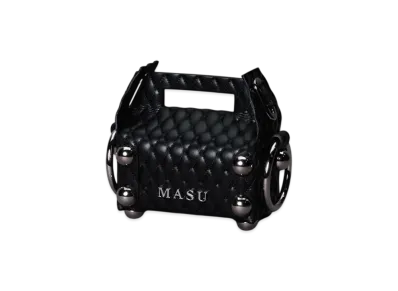 MASU Leather Cake Bag Petit "Black"