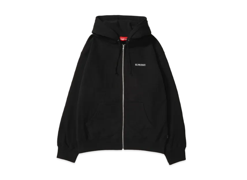 Supreme IDGAF Zip Up Hooded Sweatshirt Supreme IDGAF Zip Up Hooded Sweatshirt