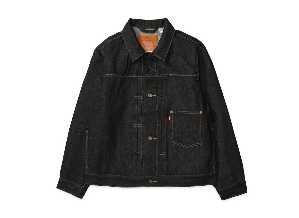 LEVI'S Premium Black Type I Trucker Jacket "Black"