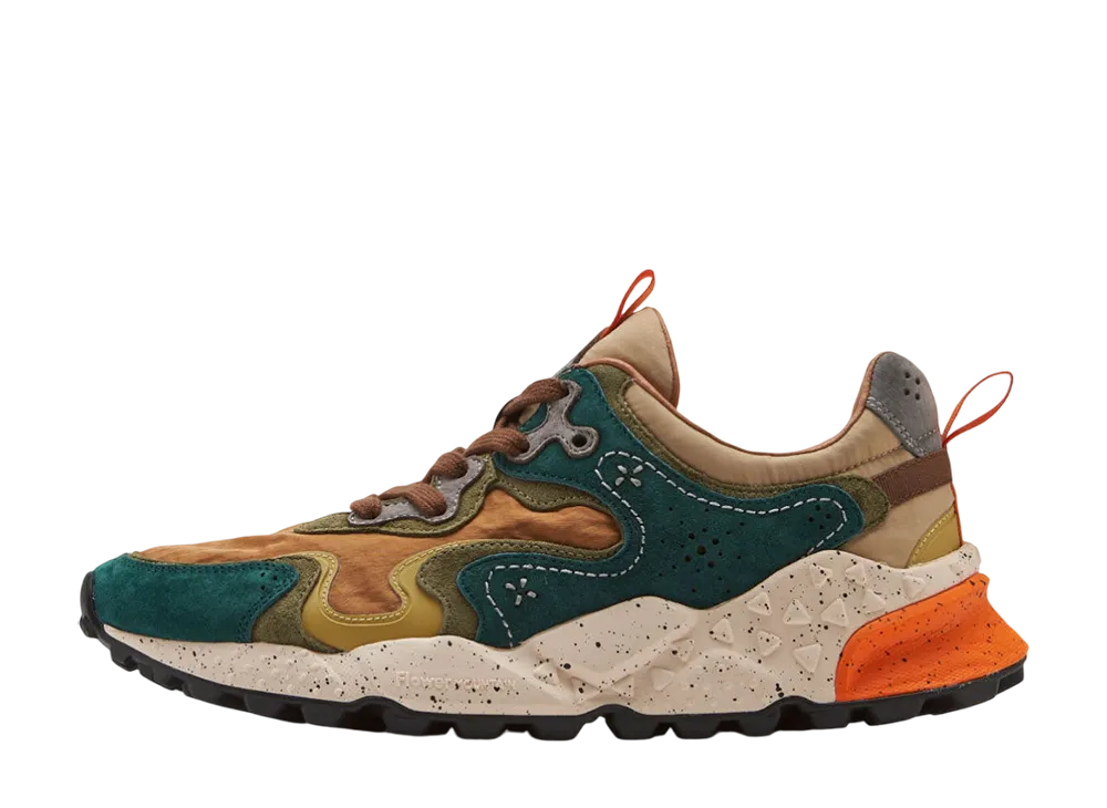 フラワーマウンテン ルリス "D.グリーン/L.ブラウン"