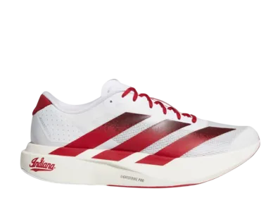 Indiana Hoosiers × adidas Adizero EVO SL "Cloud White/Team Victory Red/Collegiate Burgundy"
